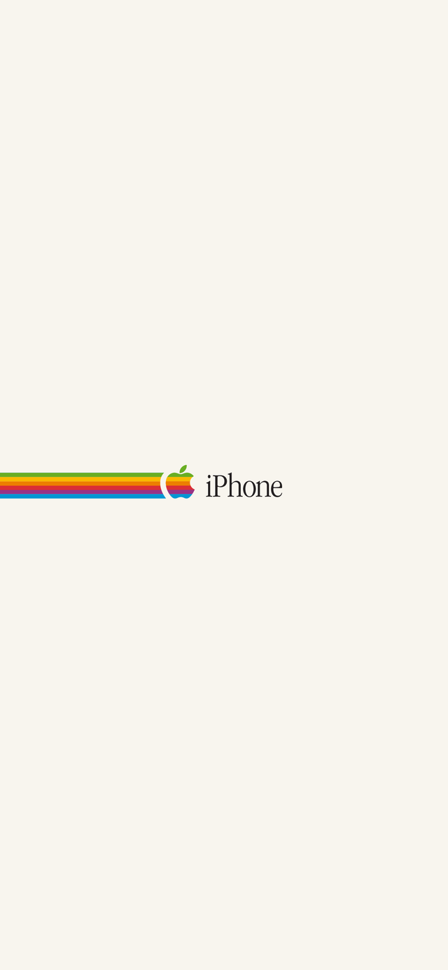 Retro Apple, apple, retro, stripes, colored, computer, technology, multi,  HD wallpaper | Peakpx