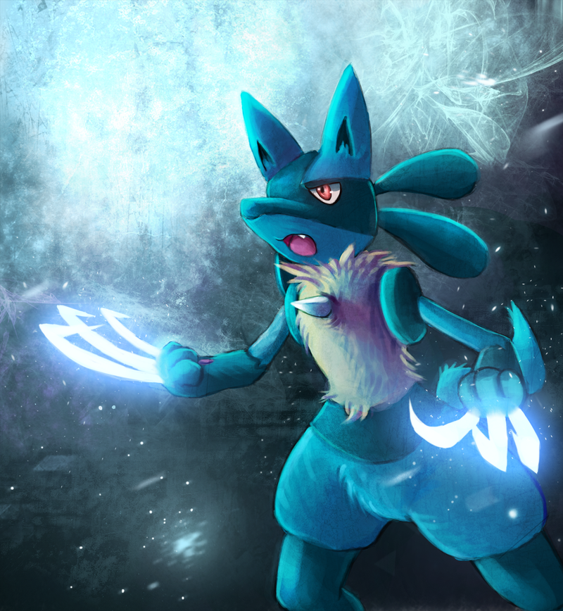 Lucario by Deruuyo on