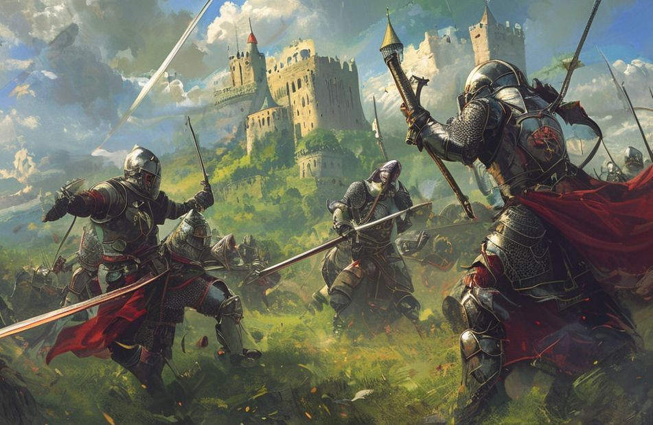 Medieval Knights Wallpaper