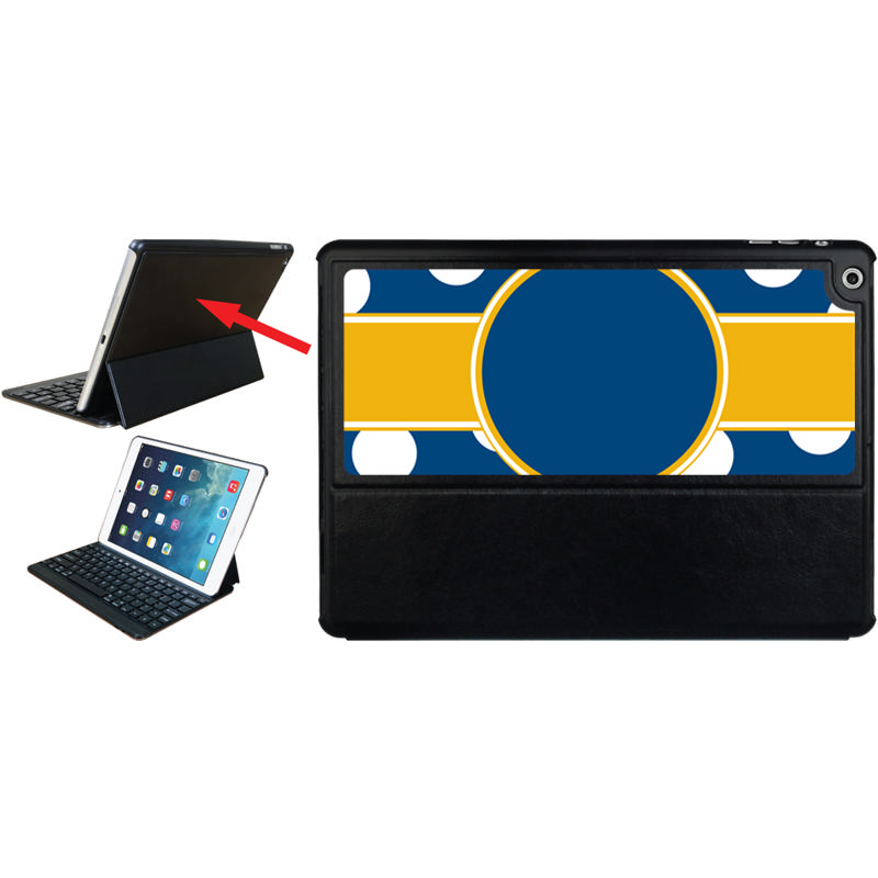 Atlanta Braves Polka Dot Background iPad Air 5th Gen Bluetooth