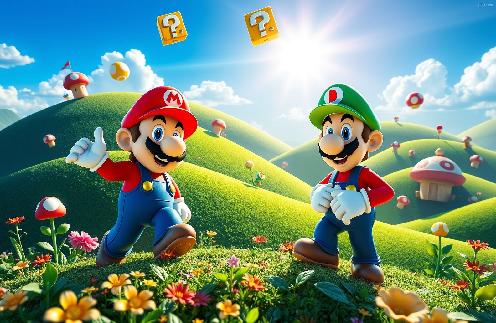 Mario Bros Wallpaper HD