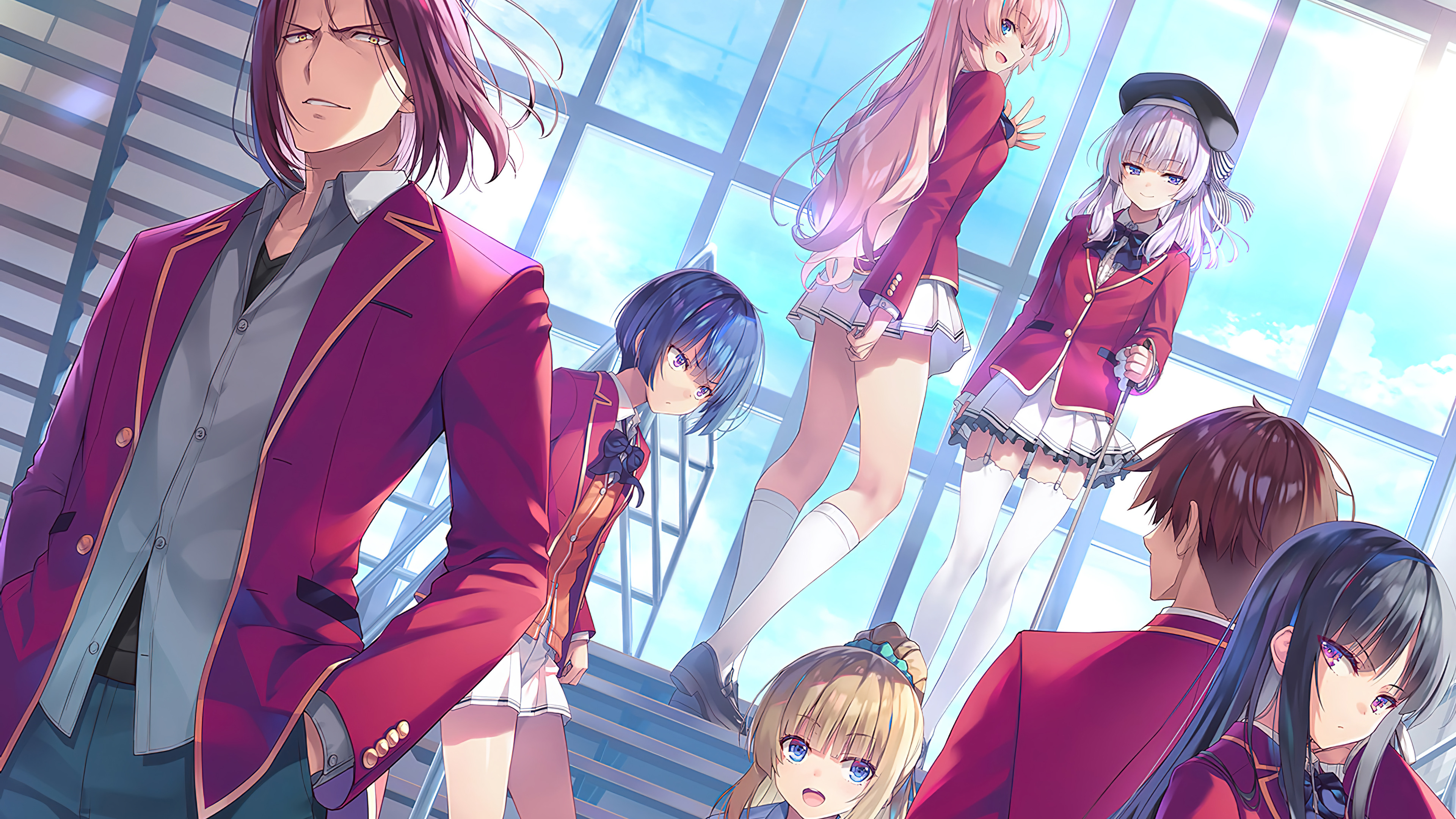 Classroom Of The Elite Season 4k Wallpaper