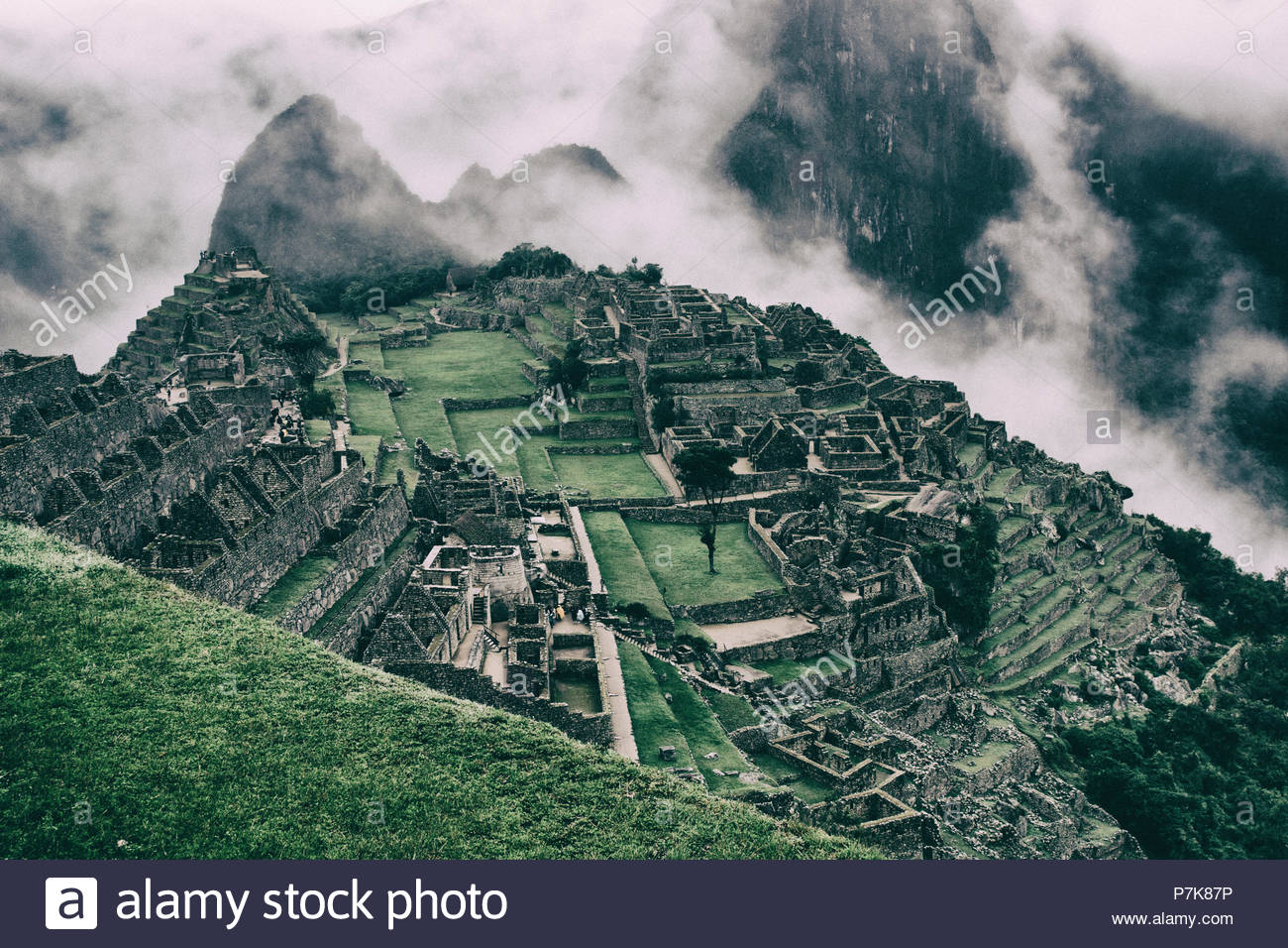 Classic Of The Ancient Mysterious City Machu Picchu With