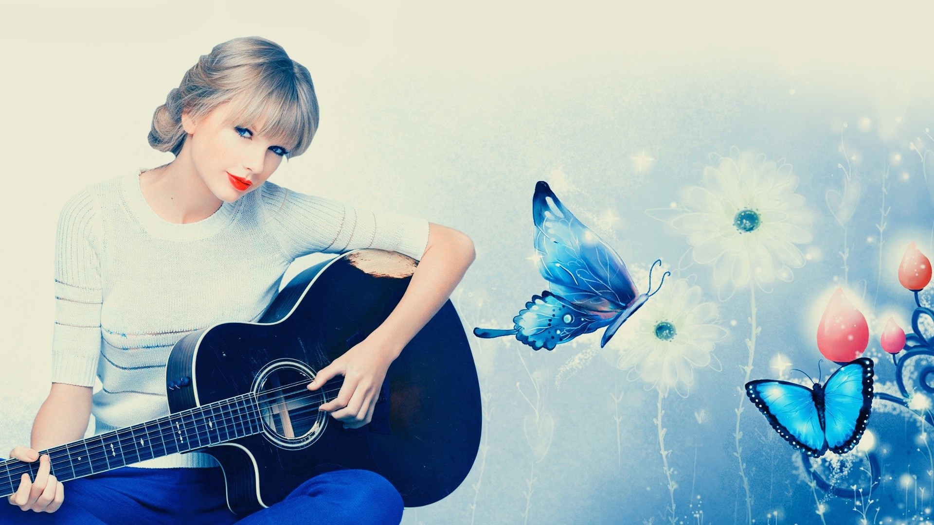 Taylor Swift Women Music Faces Bangs