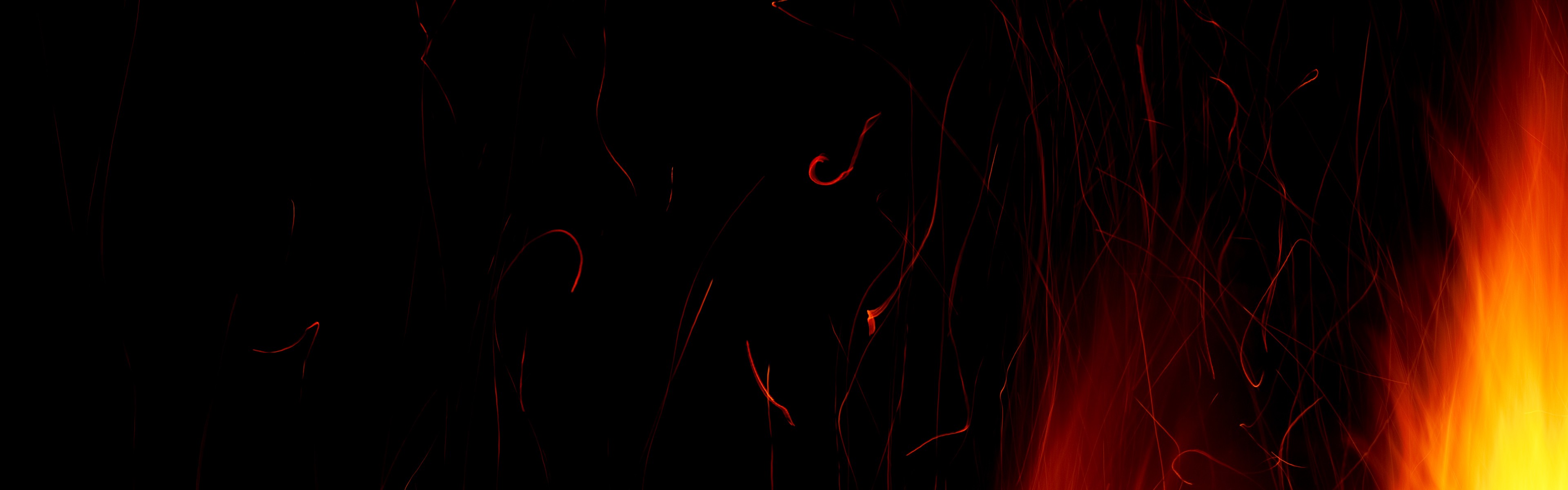 Photo Background Black Fire Multiscreen Textures