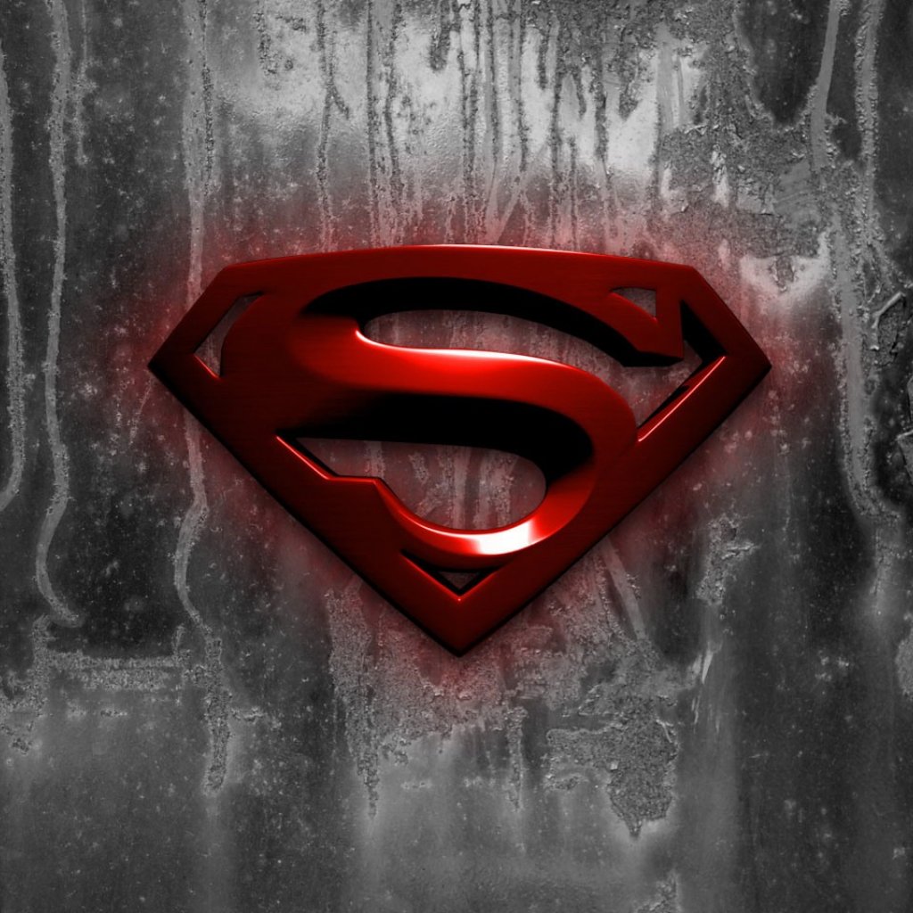Superman Logo iPad Wallpaper