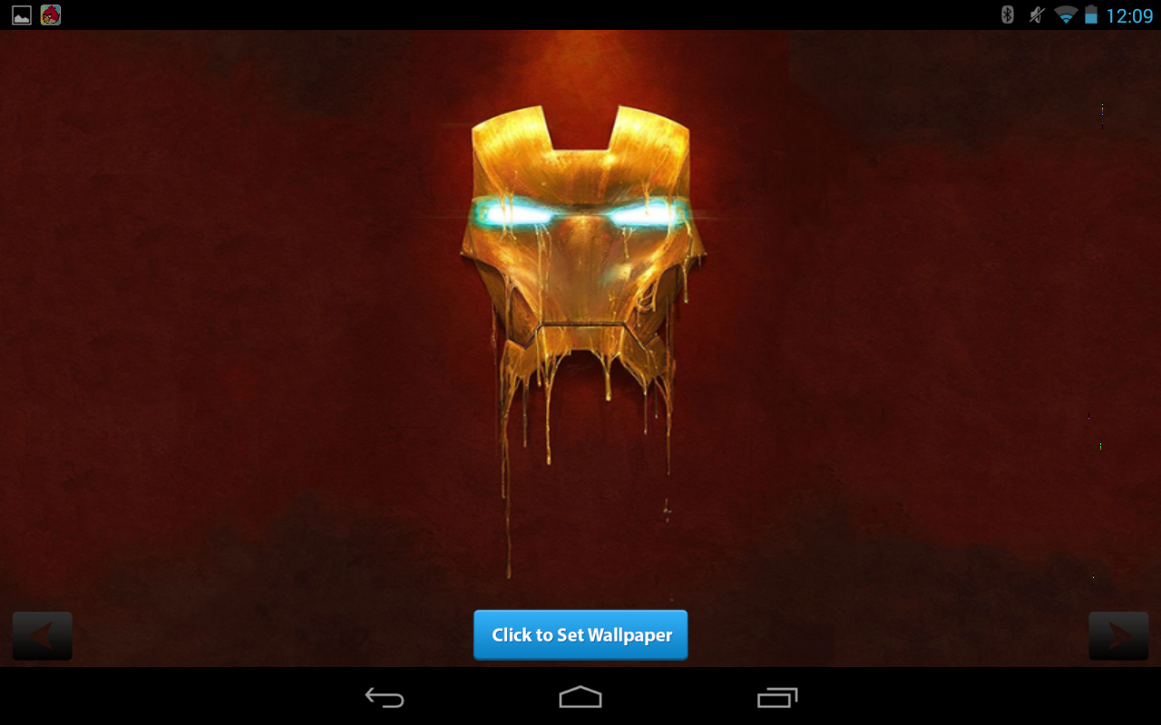 3d HD Wallpaper Of Iron Man Screenshot