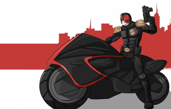Judge Dredd Joseph Fantasy Motorcycle