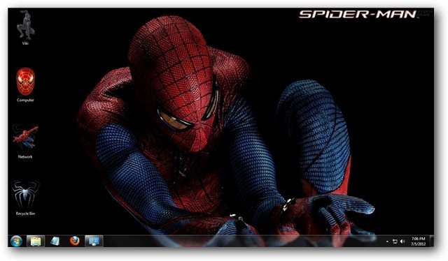 Windows Themes The Amazing Spiderman Theme For Movie