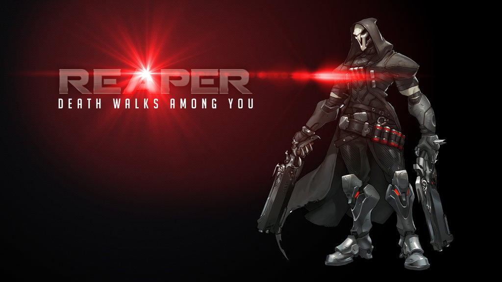 Overwatch Reaper Wallpaper By Elexysvi