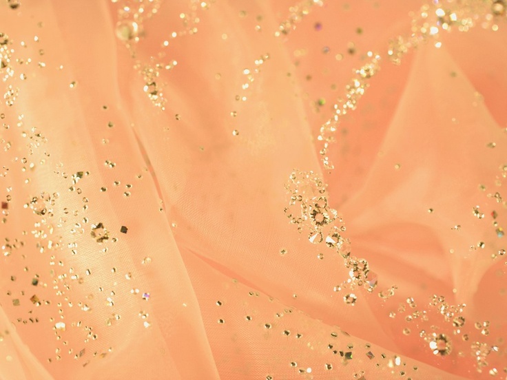 Background Orange Sparkle Designs Wallpaper Glitter