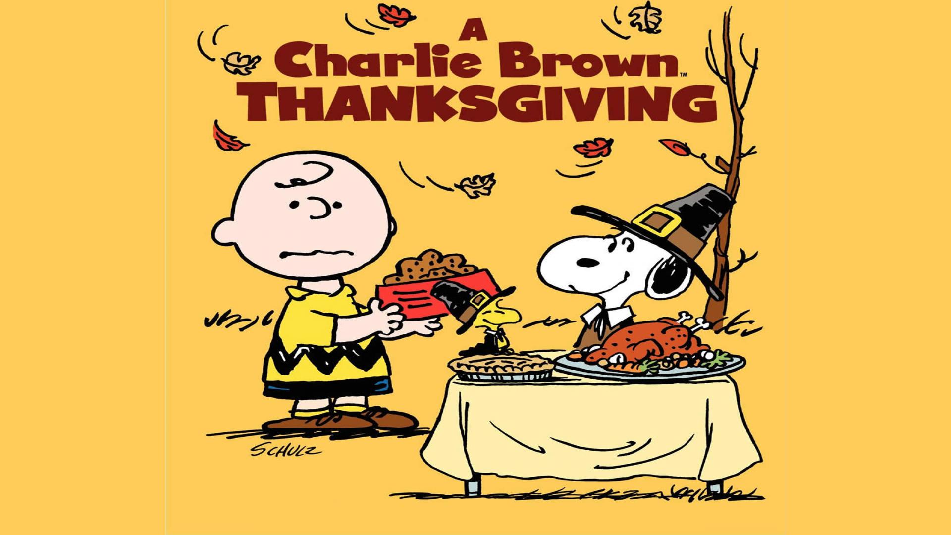 Charlie Brown Peanuts Thanksgiving Wallpaper Snoopy