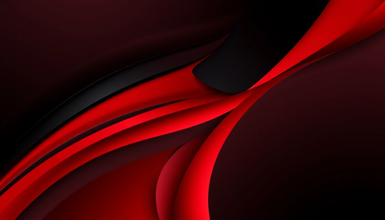 Black And Red Desktop Wallpaper