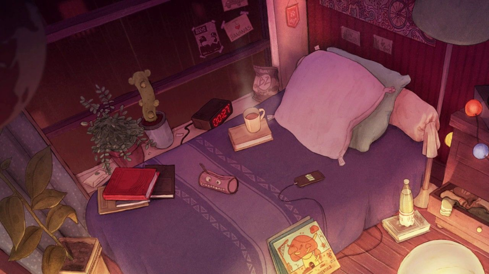 Awesome Lo Fi Room Wallpaper