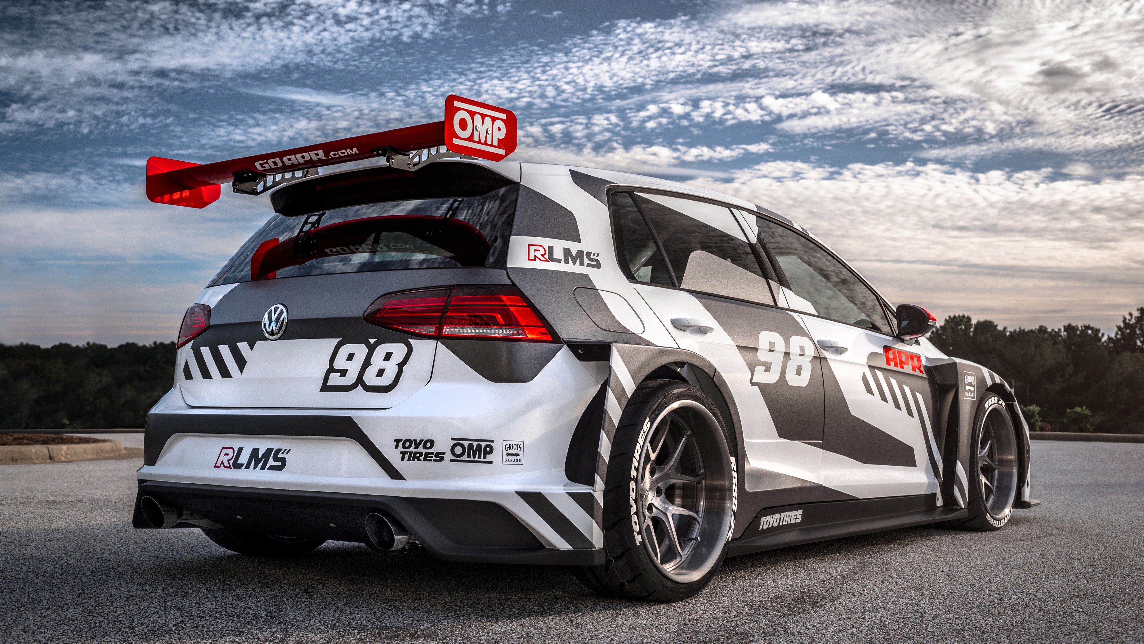 Apr Volkswagen Golf Rlms 4k Wallpaper