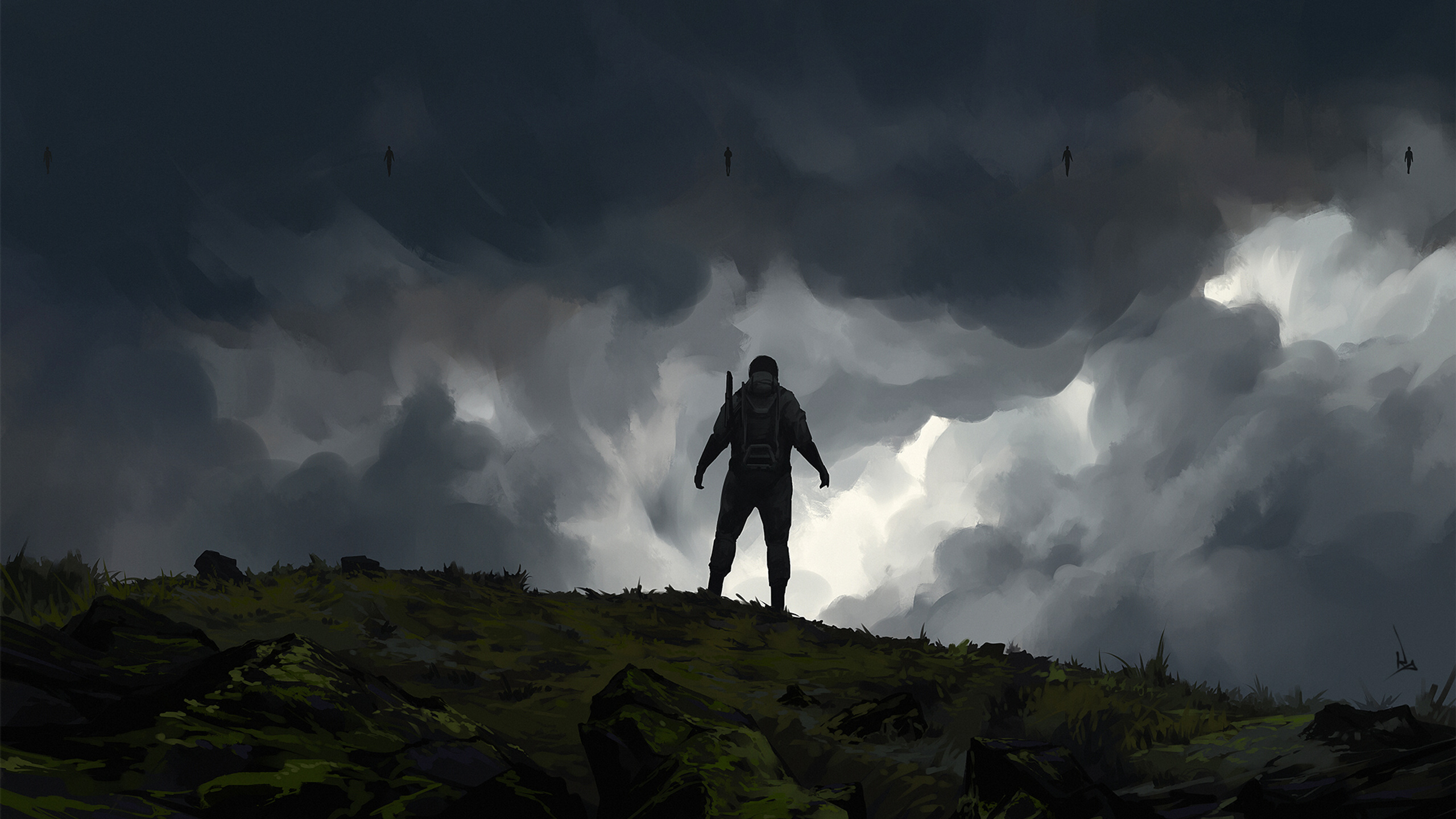 Death Stranding Game Fan Art 1440p Resolution HD 4k Wallpaper