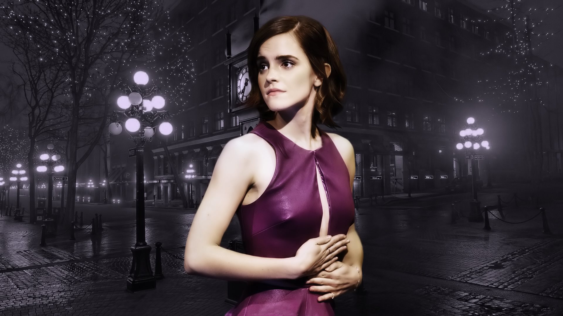 The Beautiful Actress Emma Watson Wallpaper HD