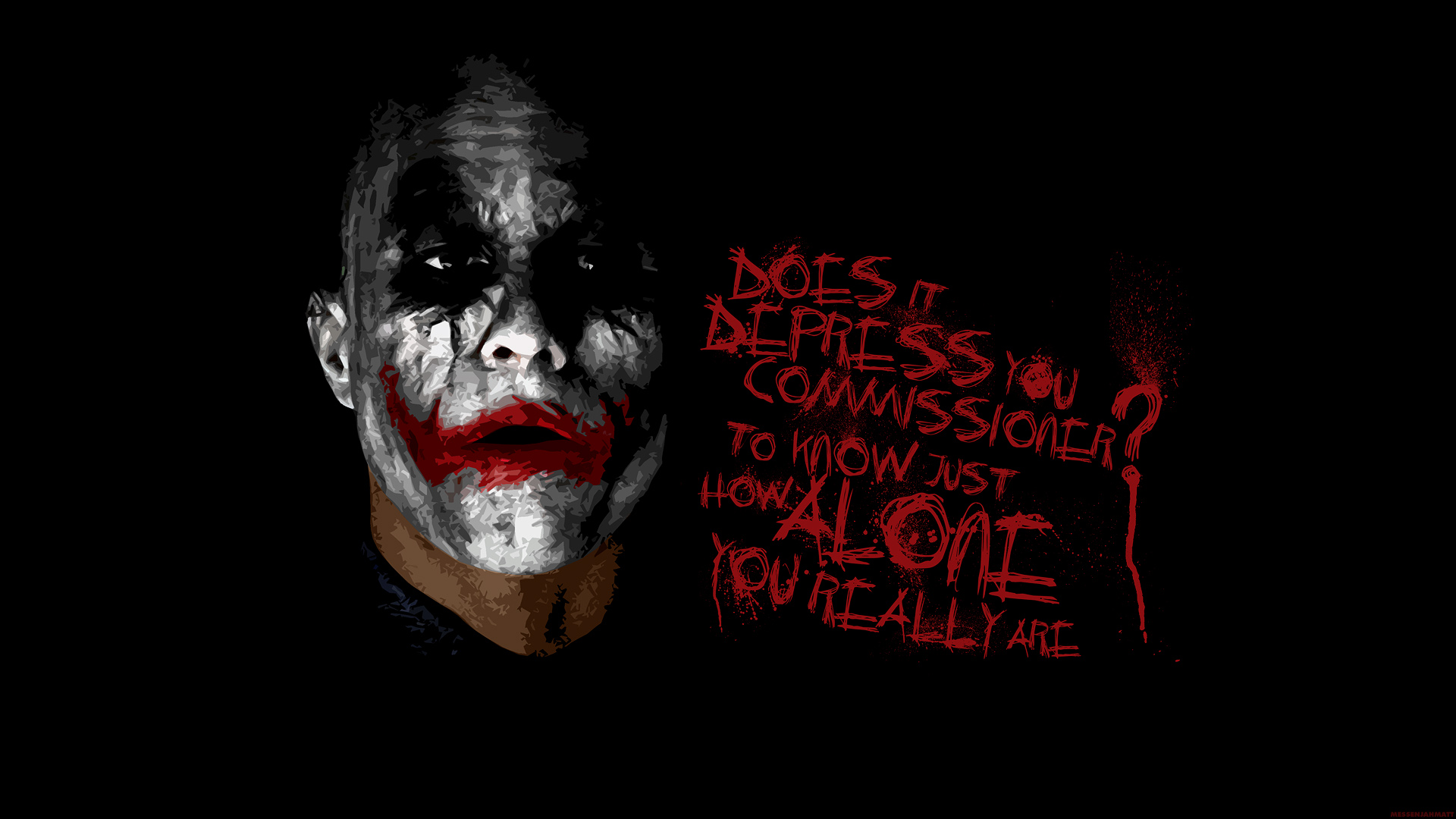 Featured image of post Heath Ledger Joker Quotes Images Mahatma gandhi art image of aazad bharat for instagram