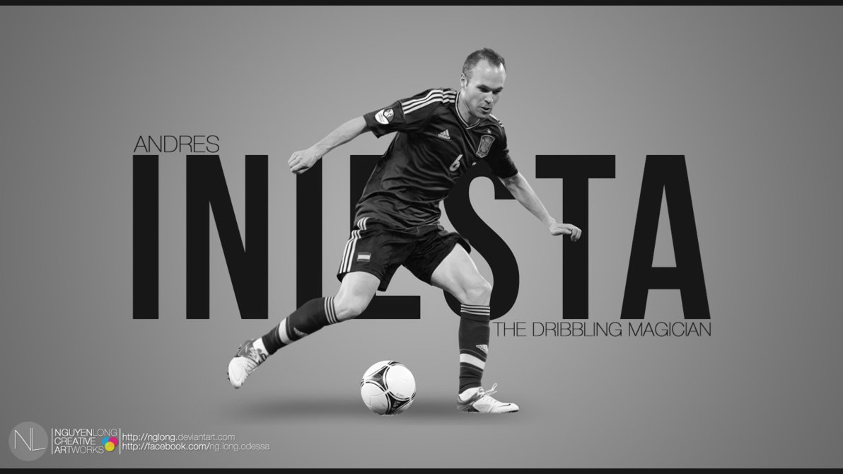 Andres Iniesta Wallpaper By Nglong