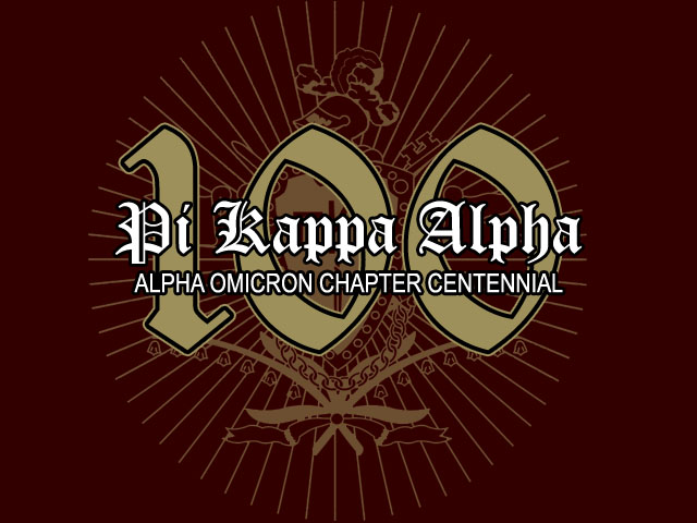 Pi Kappa Alpha Crest Background Alpha omicron chapter of pi