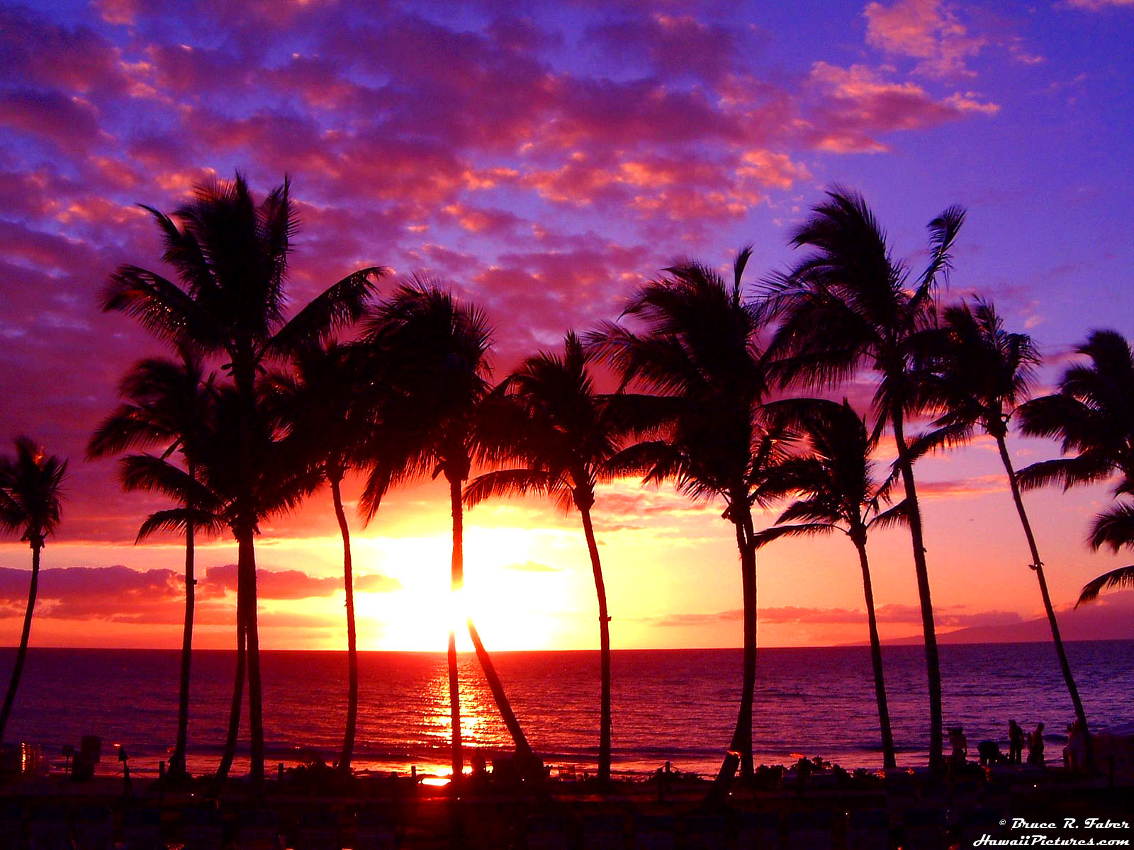 Sunset At Maui Hawaii Wallpaper Is A Hi Res For Pc