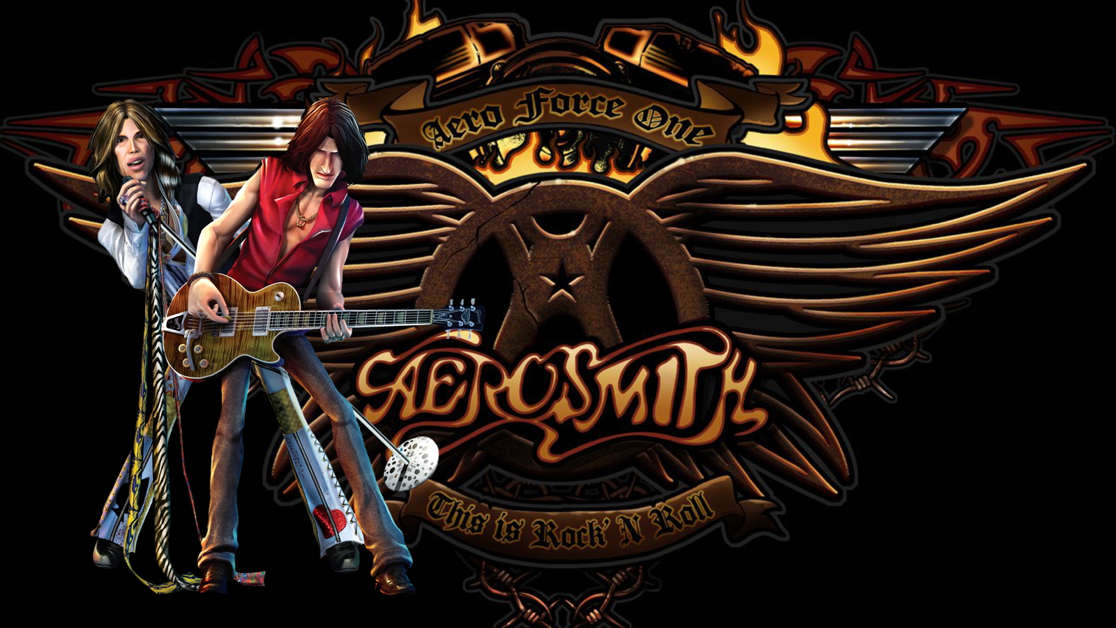 Aerosmith Puter Wallpaper Desktop Background Id