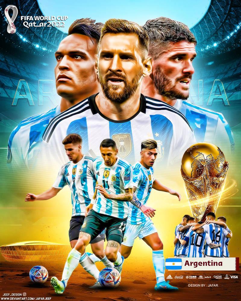 Argentina FIFA World Cup 2022 Victory Wallpaper 4K HD PC 310i