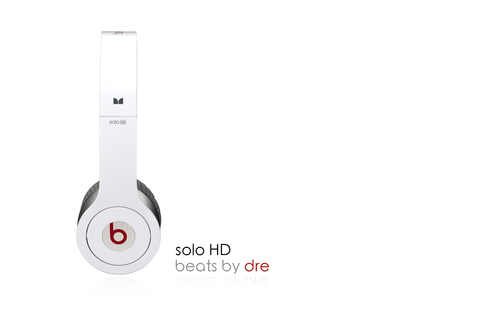 Headset Solo HD Beats By Dr Dre White Background Wallpaper Png