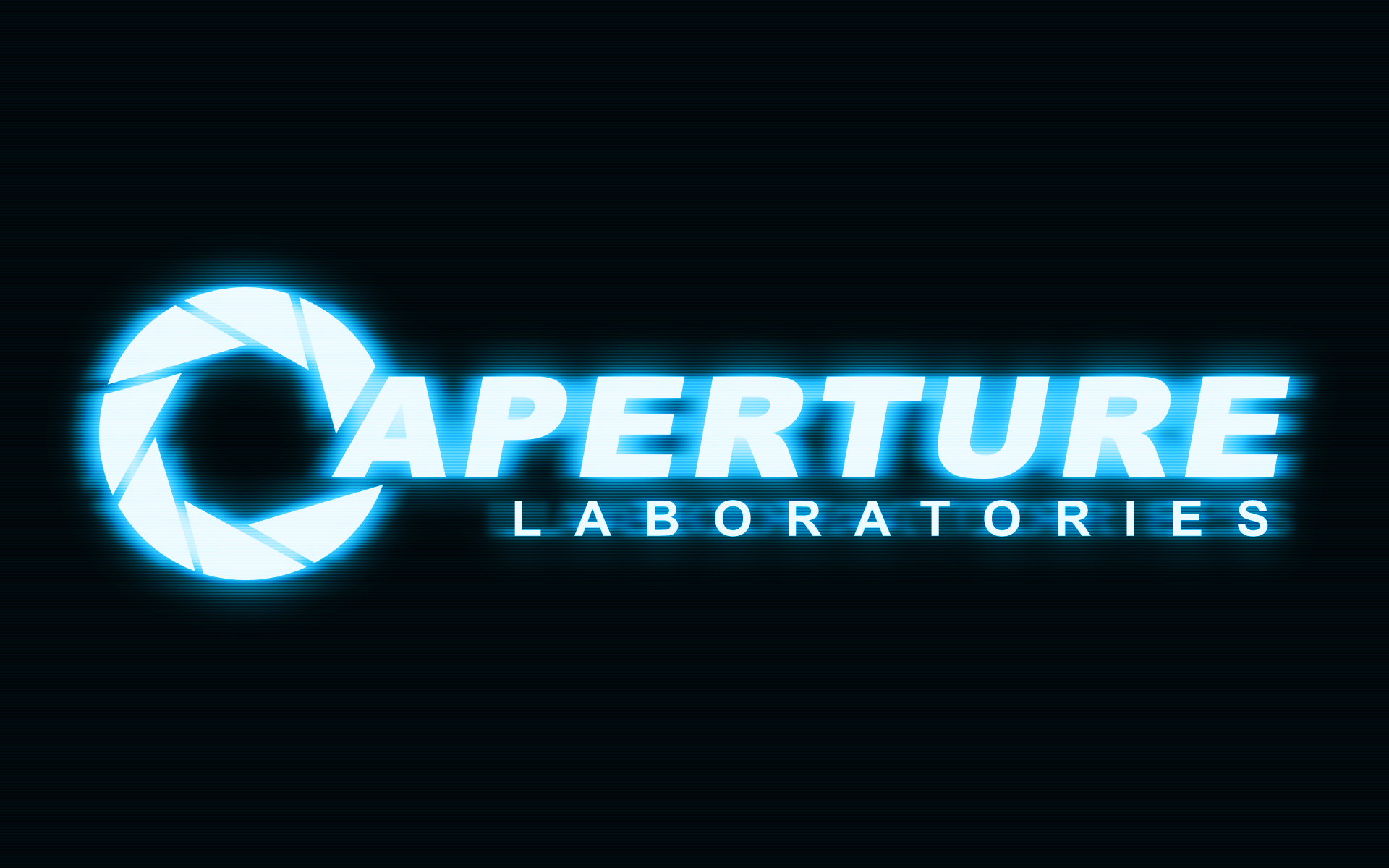 Portal Aperture Laboratories Logos HD Wallpaper