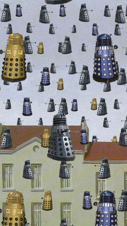 Doctor Who iPhone Wallpaper Daleks Angels And Cybermen