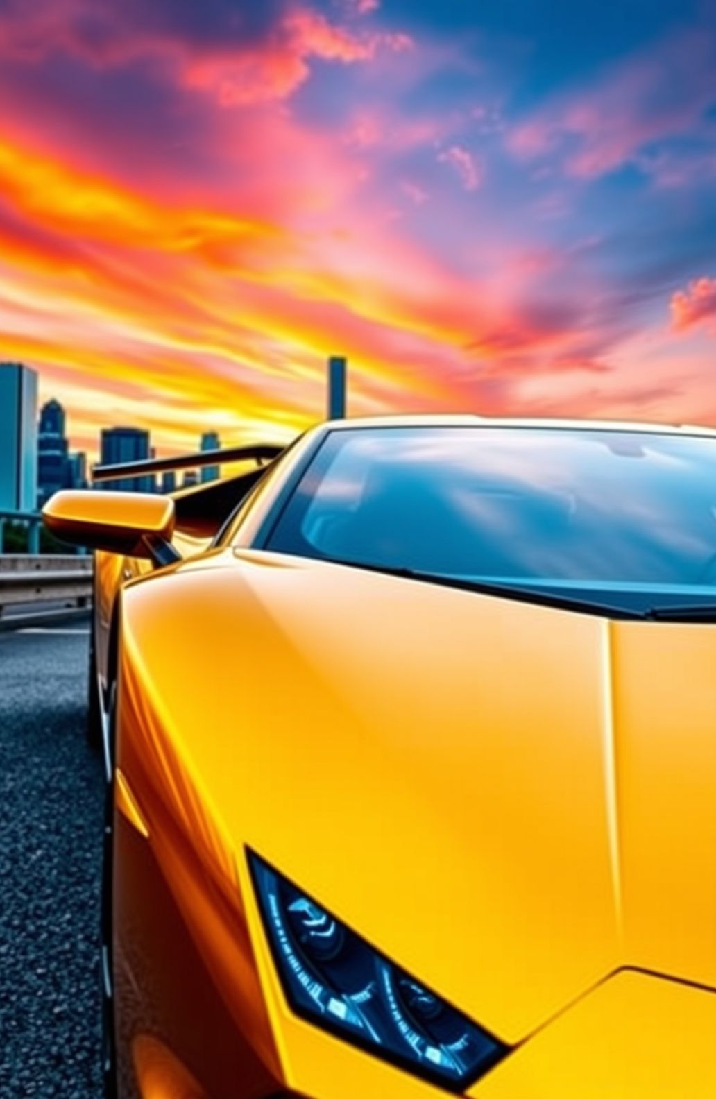 Gold Lamborghini Wallpaper