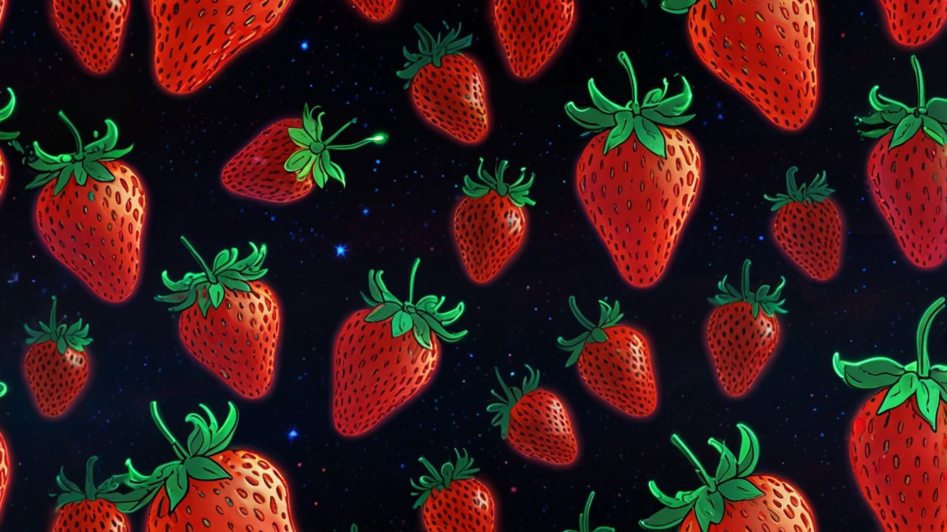 Demure Strawberry Desktop Wallpaper Of Your Choice