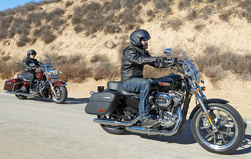 The Brand New Harley Davidson Sportster Superlow 1200t Comes With
