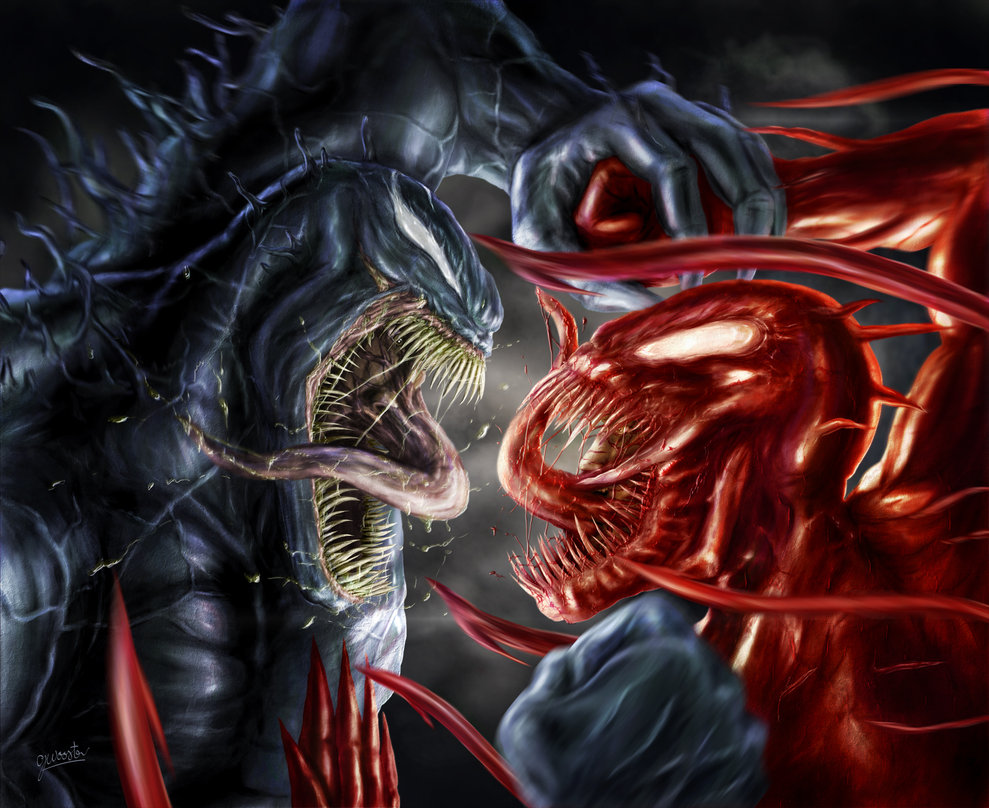 Venom Vs Carnage By Disent
