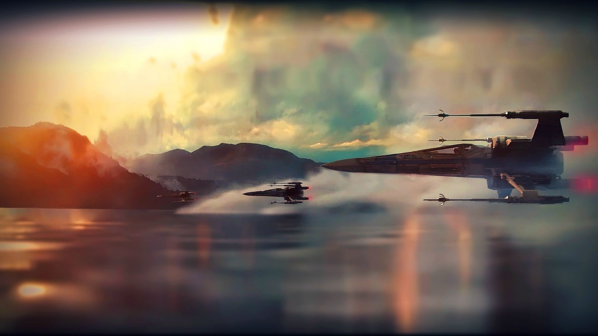 X Wing Wallpaper HD