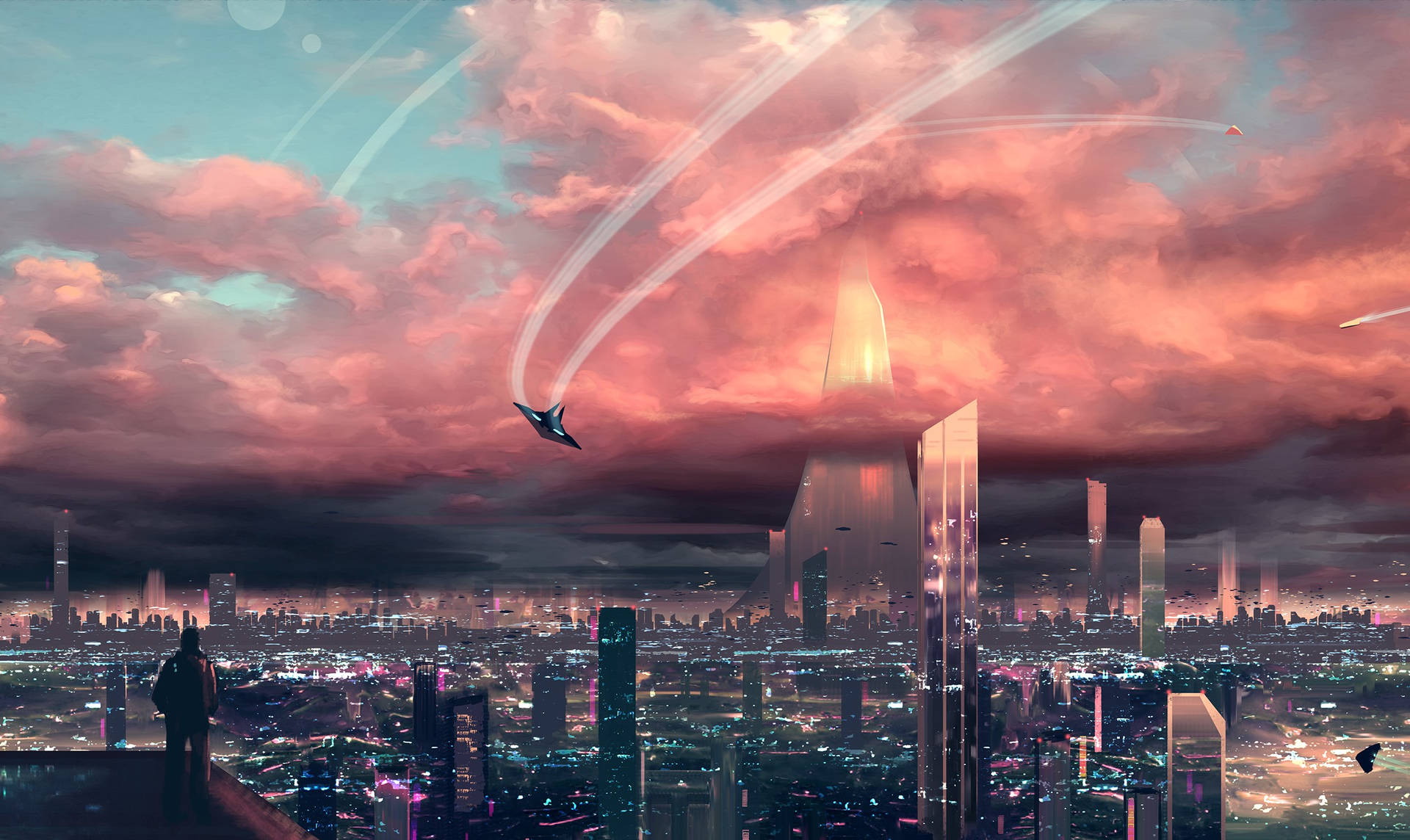 Futuristic Desktop Wallpaper