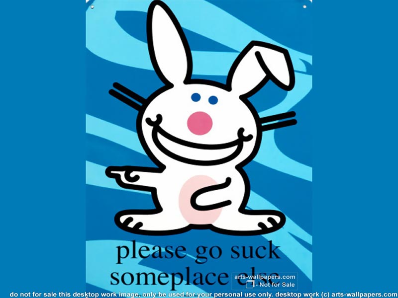 Related Pictures It S Happy Bunny Background Wallpaper