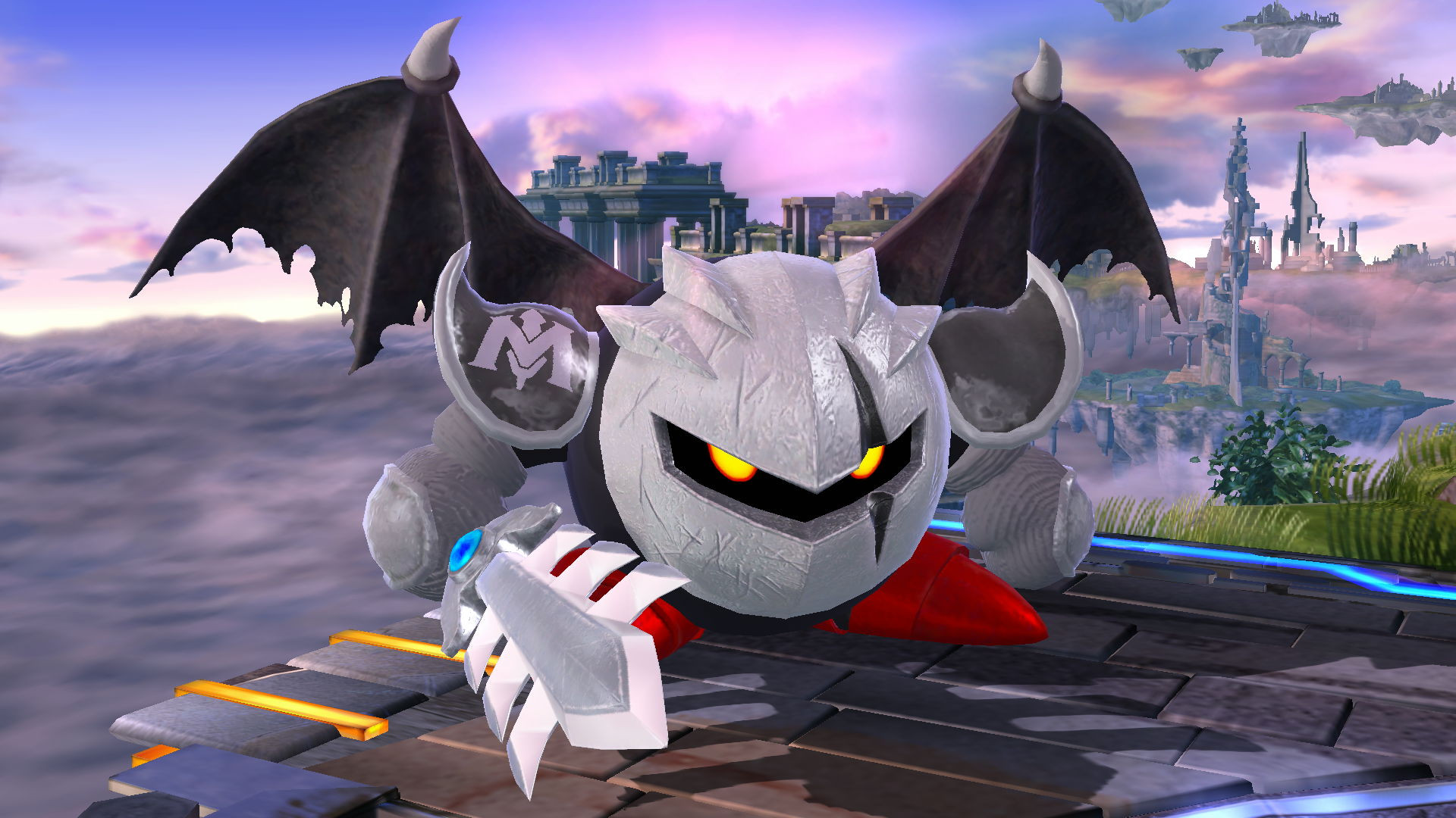 Dark Meta Knight Kirby Star Allies Super Smash Bros Wii U