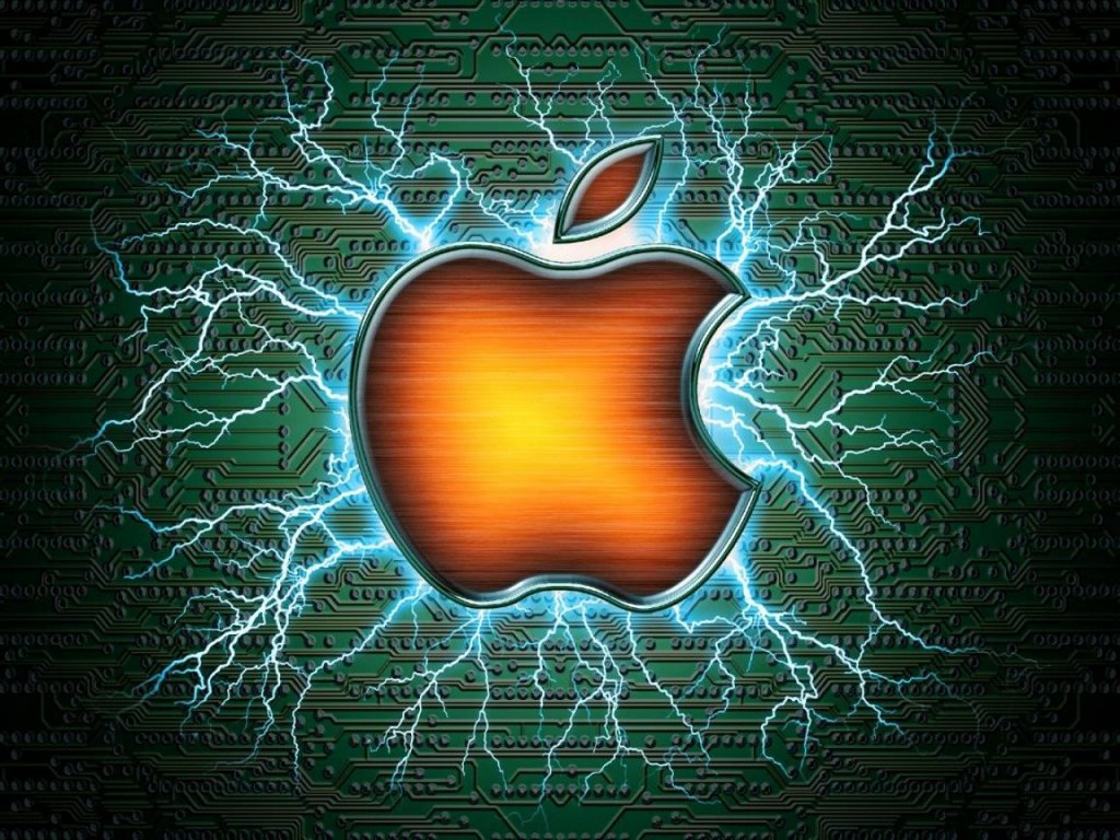 Apple Rocks Macintosh Puter Desktop Wallpaper