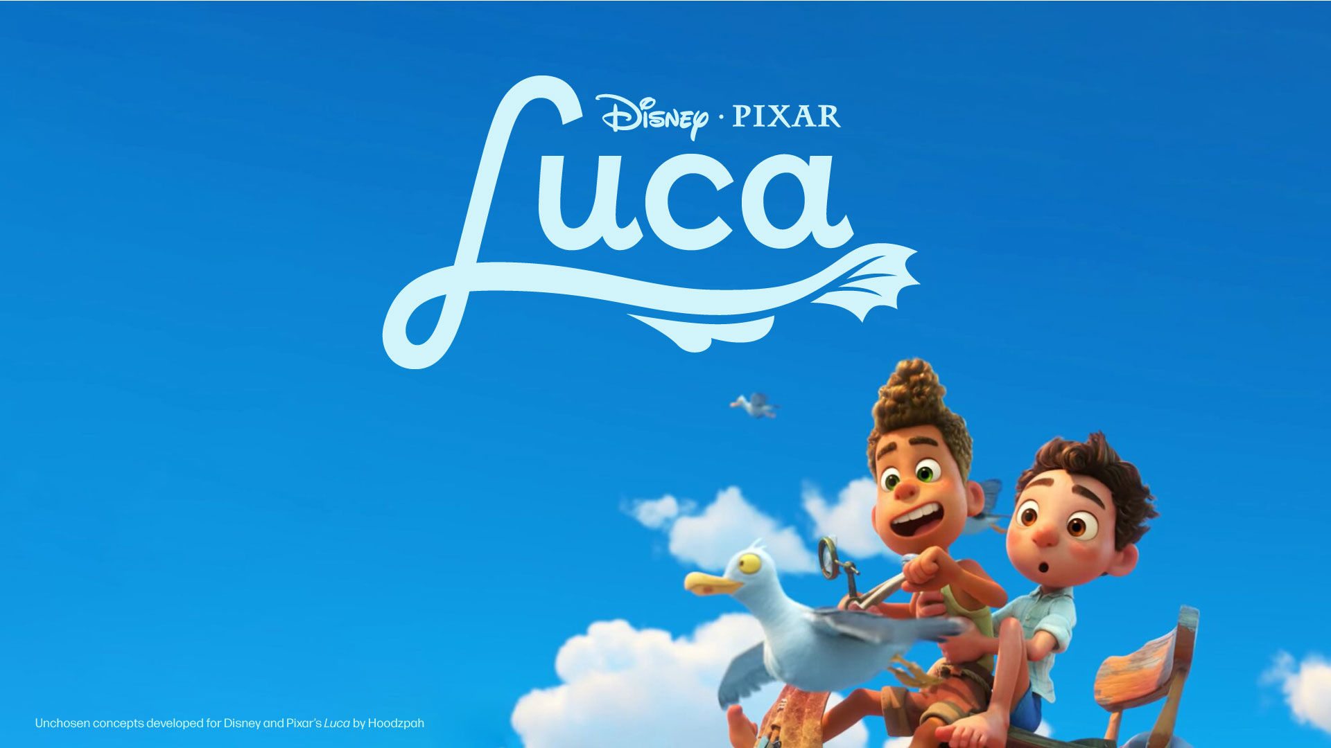 Title Treatment Concepts For Disney And Pixar S Luca Hoodzpah