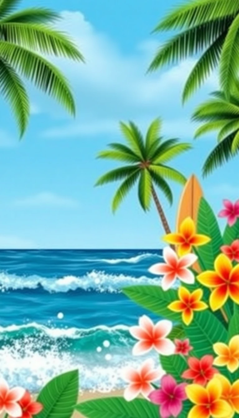 Hawaiian Wallpaper Clip Art