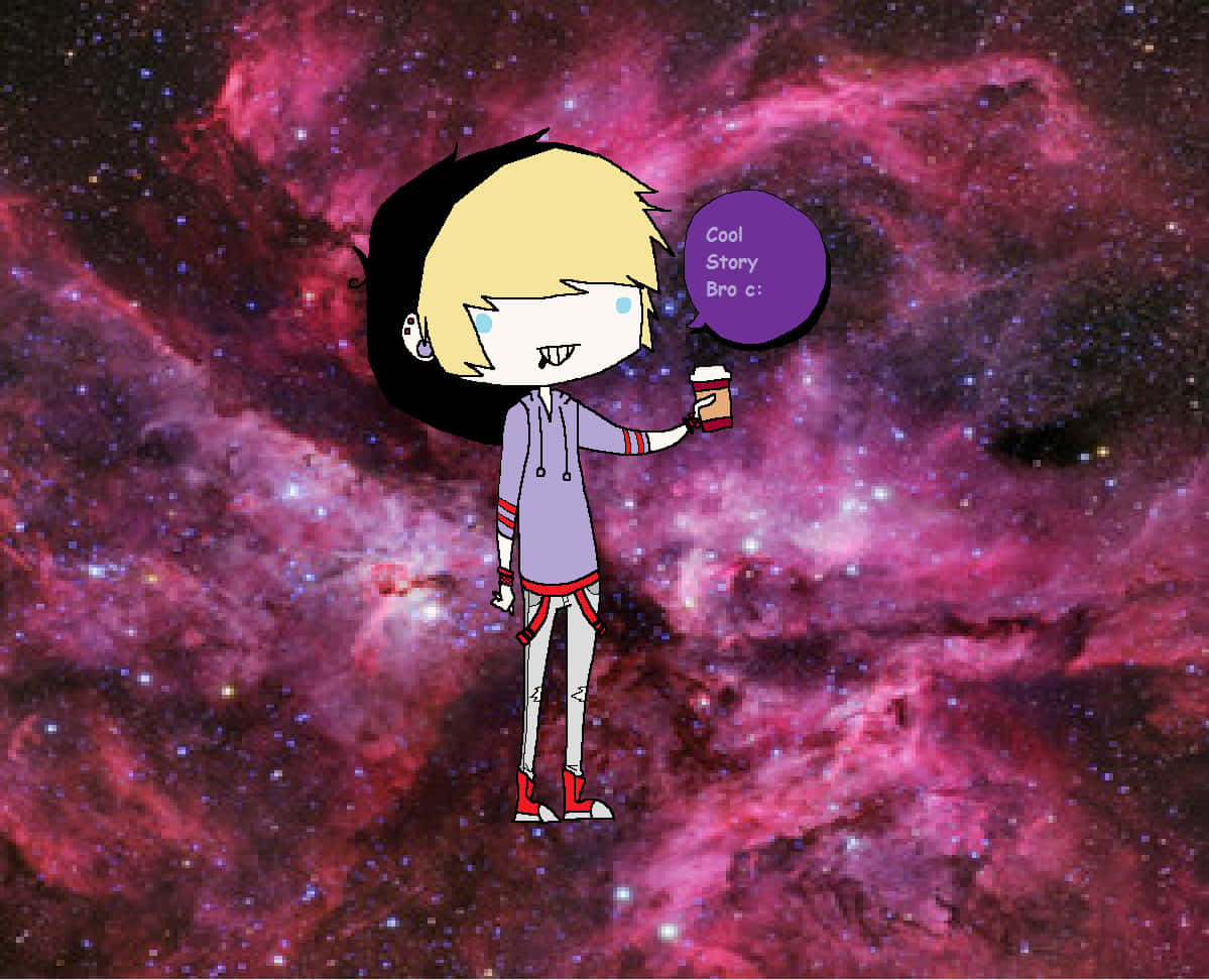 Take A Journey To The Hipster Galaxy Wallpaper
