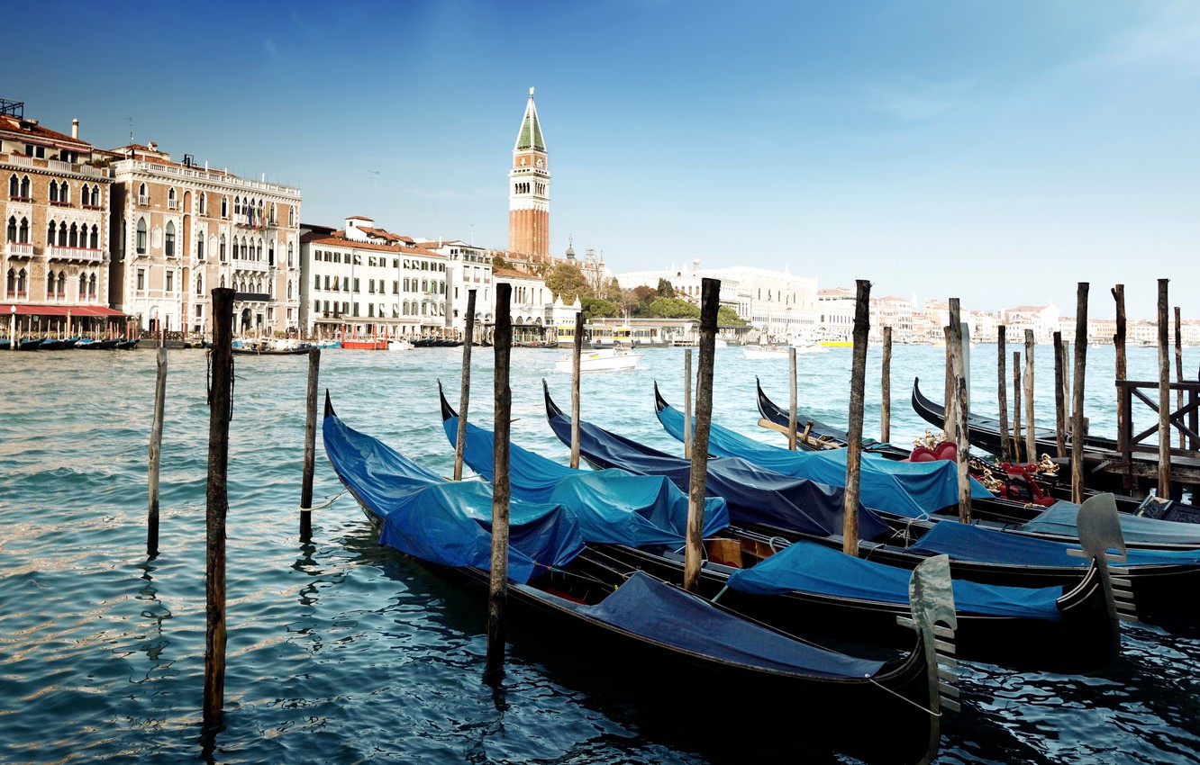 Wallpaper Sea Water Marina Italy Venice Channel