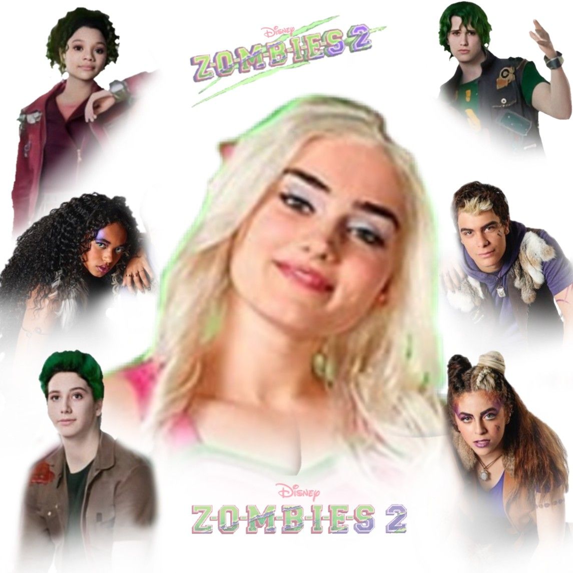 Pin by Stephanie Puccio on Disney Zombies 123  Zombie disney Zombie  birthday parties Zombie wallpaper
