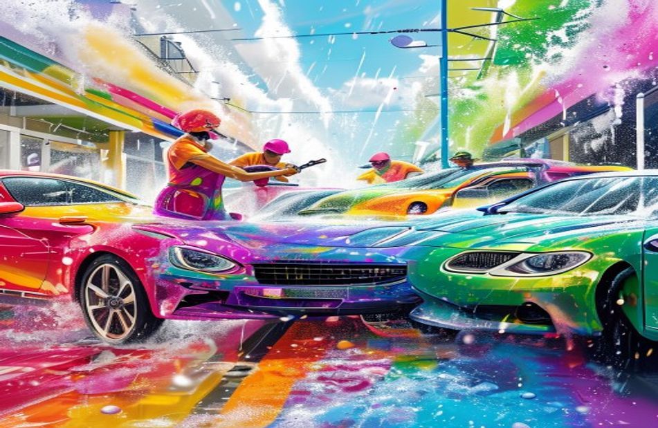 Car Wash Wallpaper