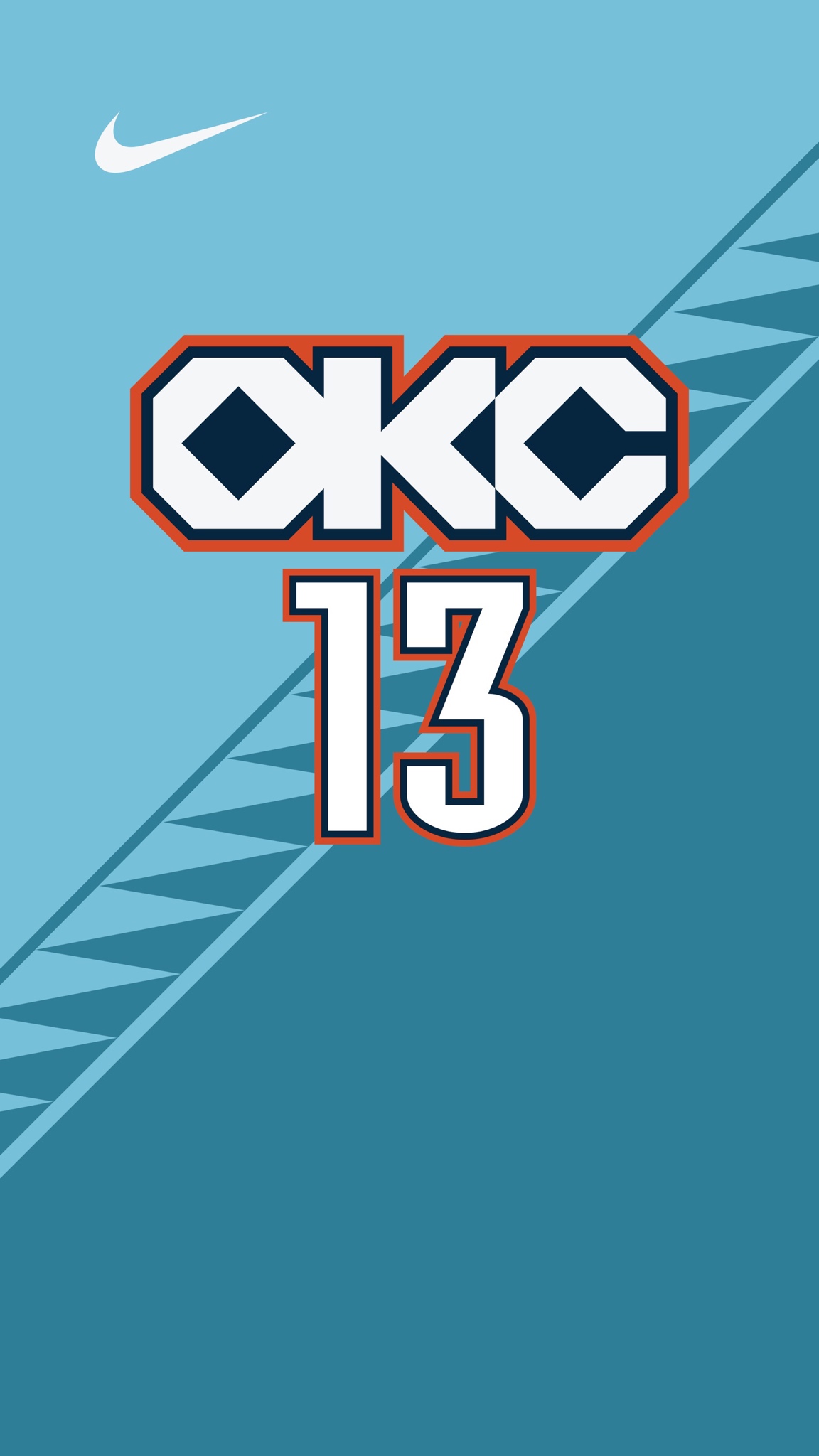 Oklahoma City Thunder Edition Jersey Wallpaper