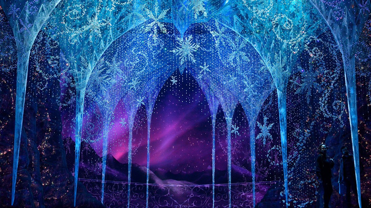 Frozen The Musical On Some Zoom Background For