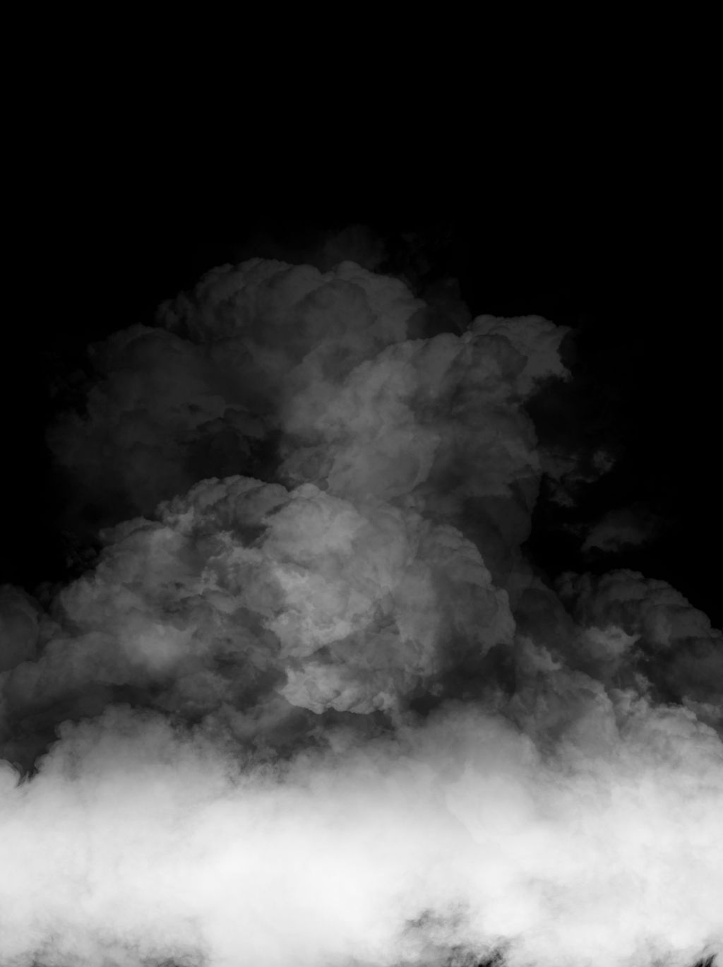 Creative Minimalist Smoke Black Background