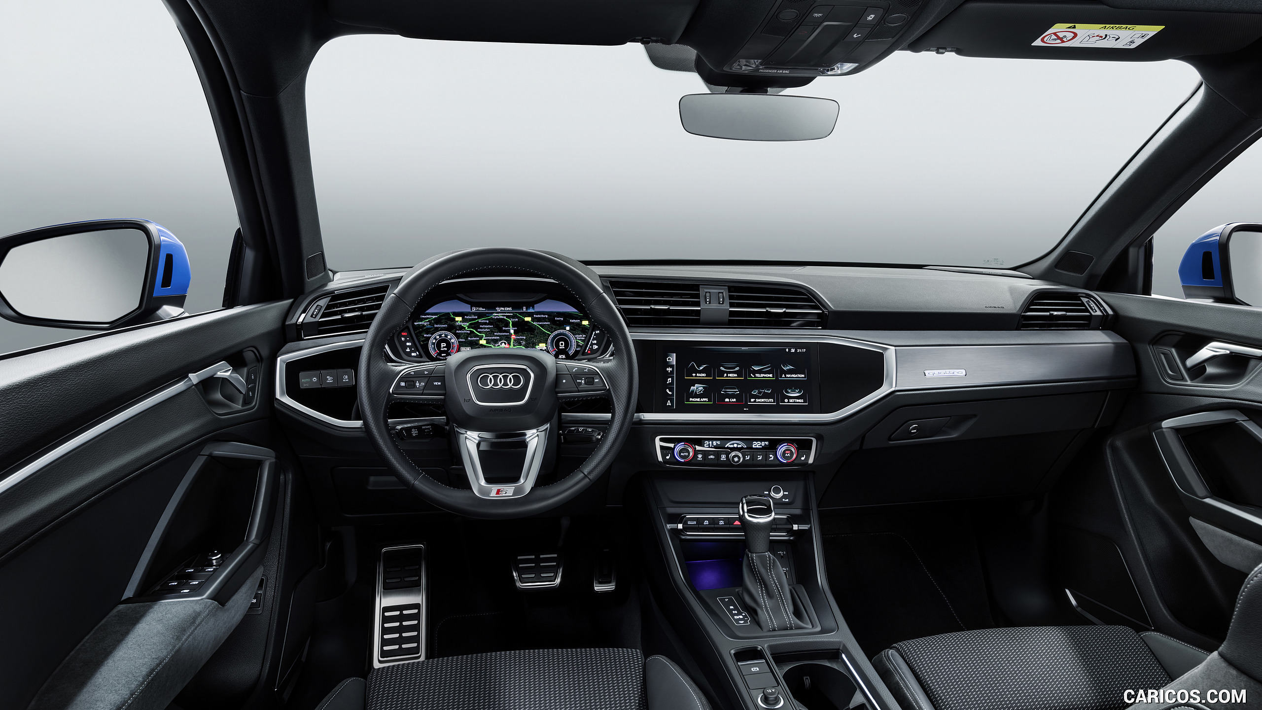 Audi Q3 Interior Cockpit HD Wallpaper