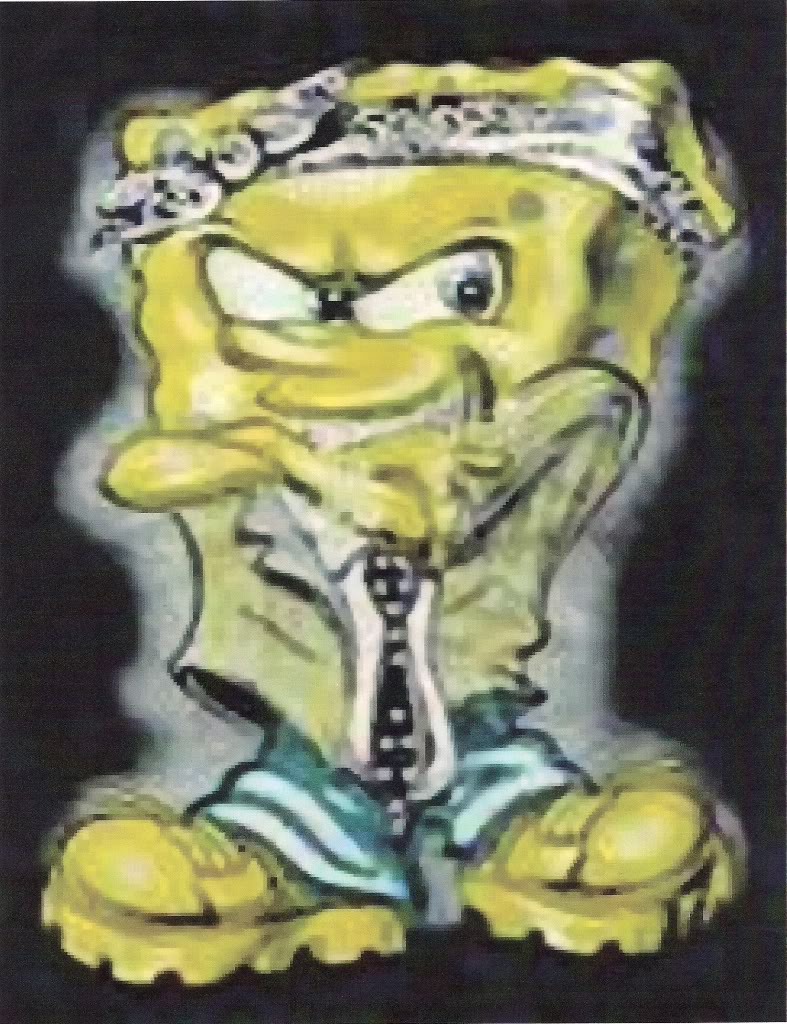 Gangster Spongebob Graphics Pictures Image For Myspace Layouts